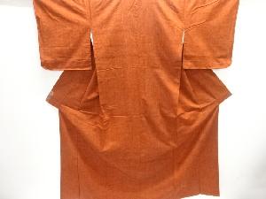 未使用品　手織り紬着物